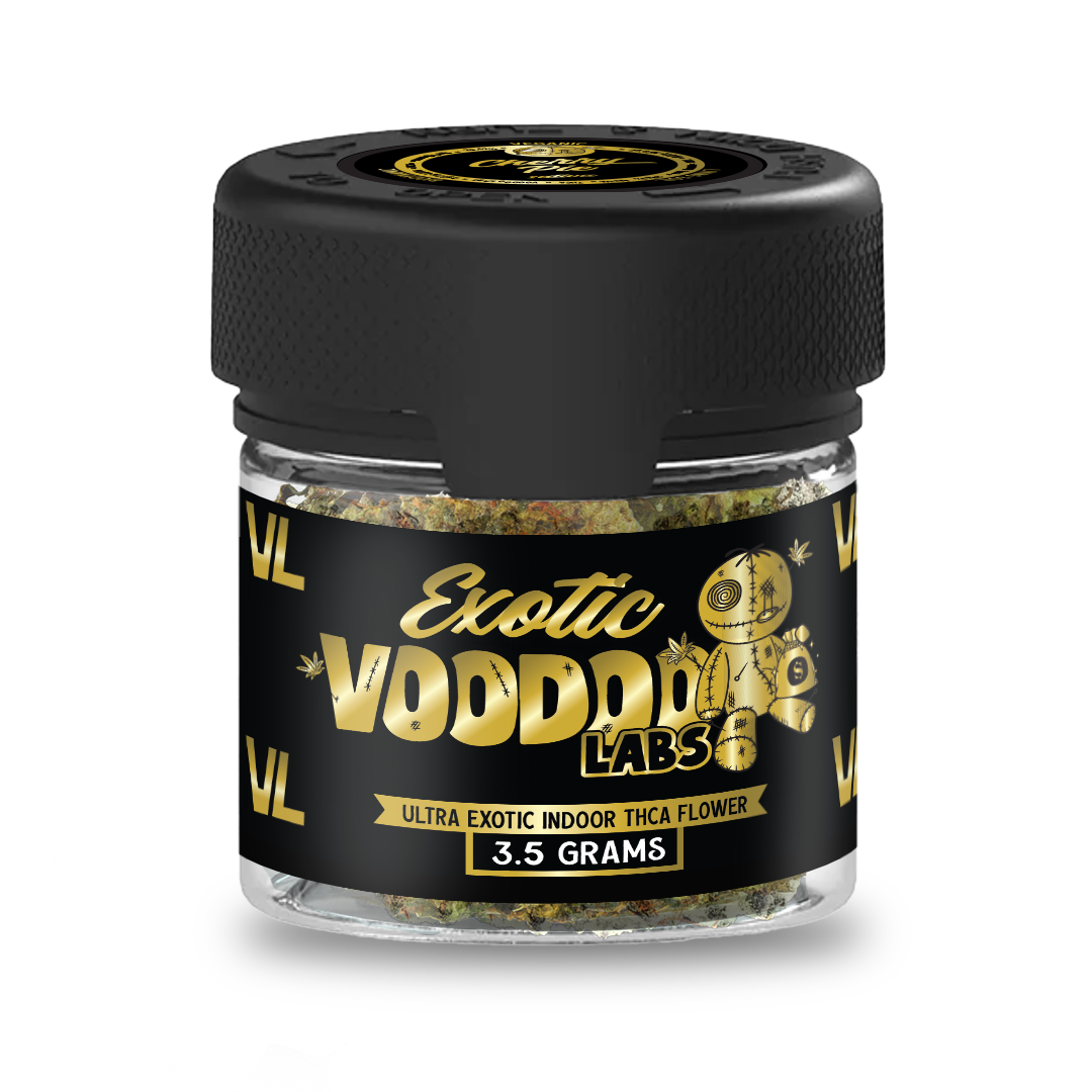 EXOTIC VOODOO LABS (3.5 GRAMS) JARS
