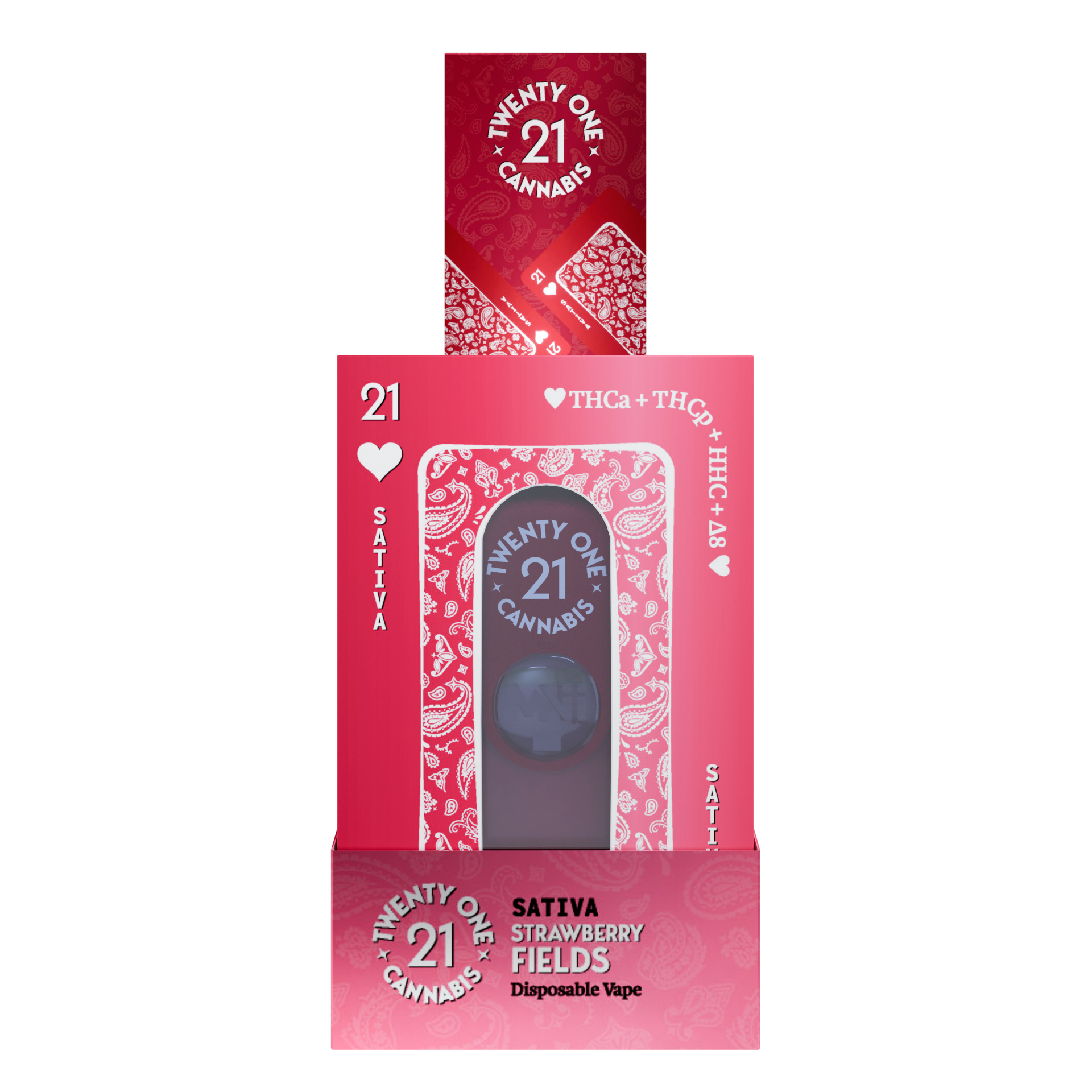 TWENTY ONE CANNABIS DISPOSABLE VAPES