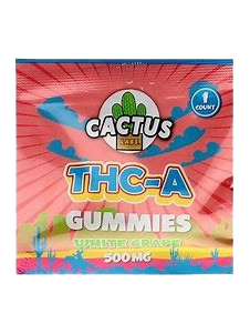 CACTUS LABS THC-A GUMMIES 12,500 MG (500MG EACH) 25 PIECES