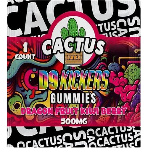 D9 KICKERS- GUMMIES 12,500MG (500MG PER GUMMY) 25 PIECES