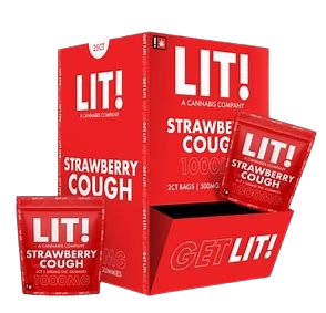 LIT! THCA GUMMIES 1000MG 2 CT (25 PIECES)