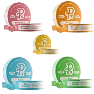 PERFECTLY PURE P'S THE SIX PACK 10MG THCP GUMMIES